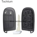 433Mhz 46 chip FCC:M3N40821302 keyless 2 button remote key for Jeep 2014-2018